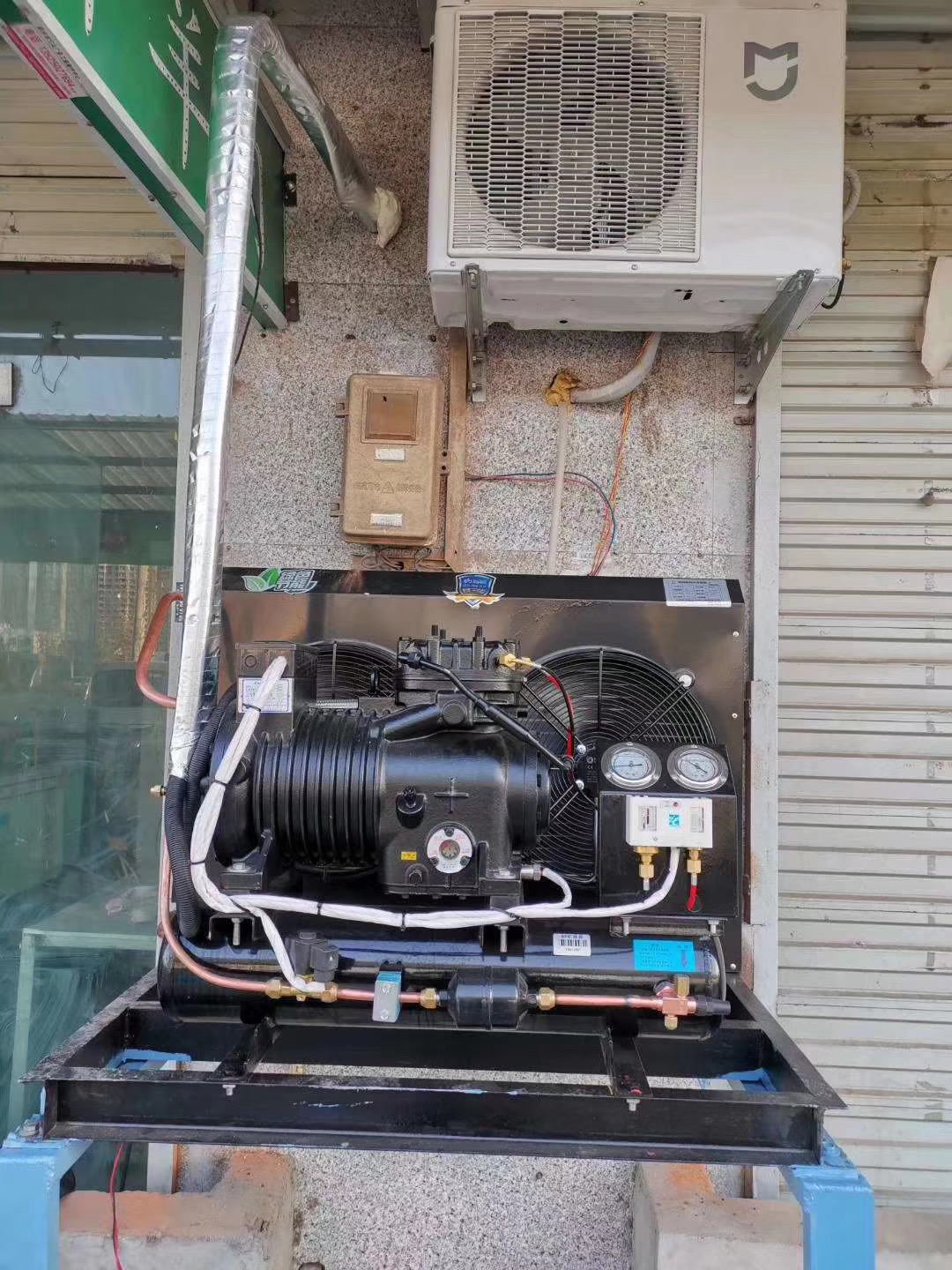 新鄉(xiāng)白條雞冷庫(kù)